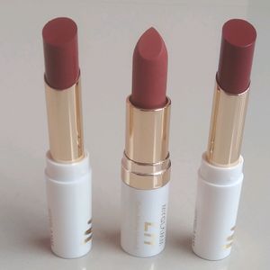 Combo Of 3 Lipstick