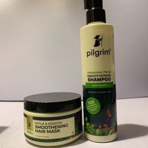 Pilgrim Patua And Keratin Shampoo Conditioner