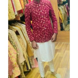 Kurta Pejama With Cot😍