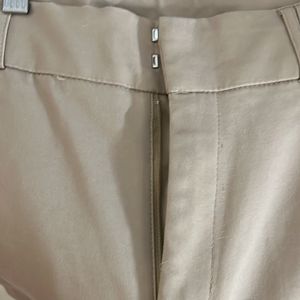 Stradivarius Beige Trouser