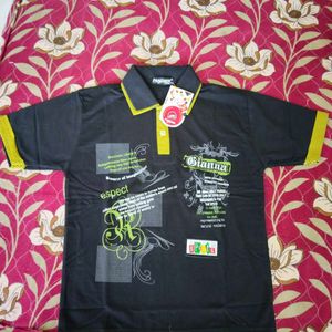 Boys Tee New With Tag In Black Green Color