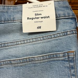 Slim Regular Ankle Jeans