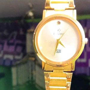 Amazing Stylish Fascino Men Golden Watch ⌚️ ✨️