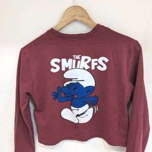 Smurfs Crop Top