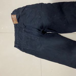 Vestment Black Cotton Jeans