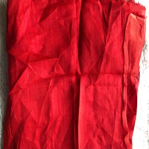 Red Blouse Material (Women’s)