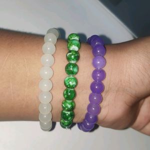 Combo of 3 : Beaded bracelets