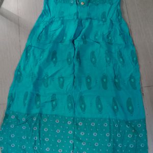 Sky Blue New Kurtha