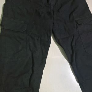 Black Cargo Pants