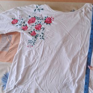 Embroidered Fashionable Top