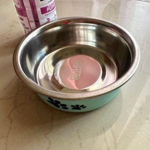 Pet Bowl with Canine Water For Puppy