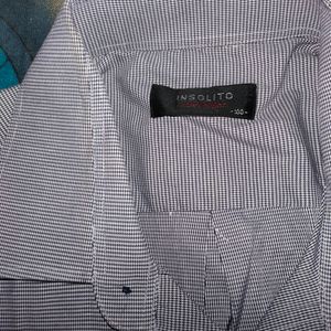 Men Full Sleeves Grey Lining Imported Shirt