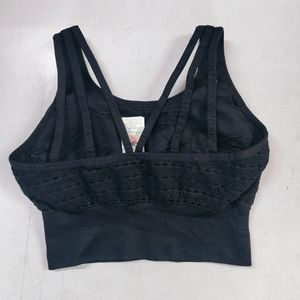 Gymshark Women's Sports Bra Black Xs