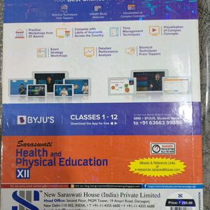 Physical Education Class 12 Cbse Book