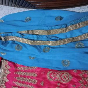 New Ghagra With Dupatta And Blouse Lehenga Style