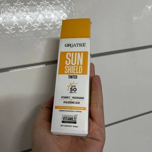 Orgatre Sunscreen - SPF 50 Tinted PA+++ Sun Shield