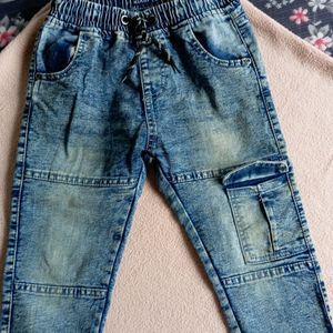 Denim Joggers For Boys