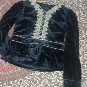 velvet Princess Top