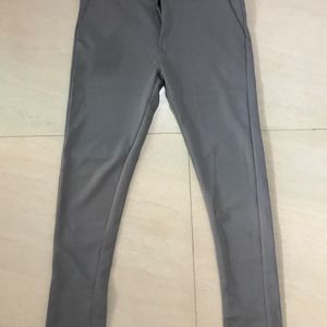 Grey 32 Stretchable Trouser