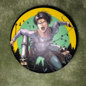 Levi Ackerman Anime Badge