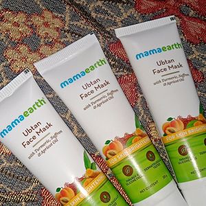 skincare essentials by mamaearth pack of 3 facemask