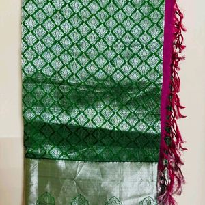 Price Fixed Kanchi Pattu Sarees (2) Without Blouse