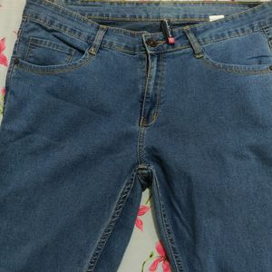 Skin fit Blue Denim Jeans Pant