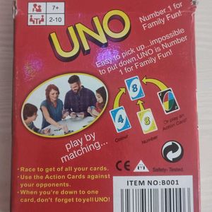 UNO PLAYING CARDS