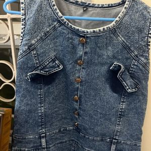 Denim Pocket Dress