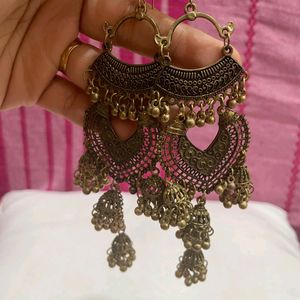 Large Size Afgani Earrings
