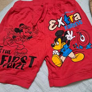 Combo Of 2 Short Pants For Kids.