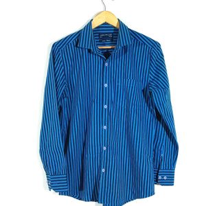 Blue Striped Shirt For Men's