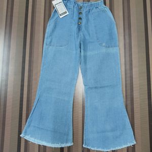 V-95 Size-30 Flared Women Denim Pajama