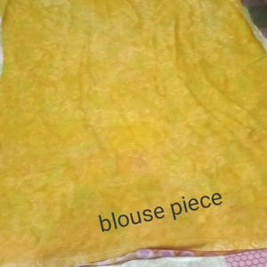 Flower Print Saree