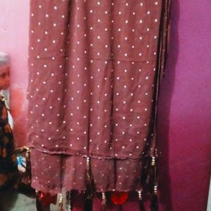 Brown Dupatta