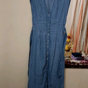 Korean Denim Dress