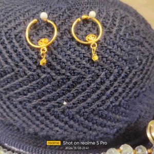 Nose Ring Or Earrings For Women