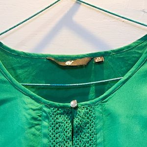 Green Tunic Top