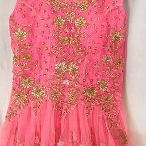 Pink Ethnic Gown