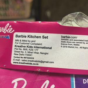 BARBIE Kitchen Set For Kids