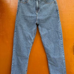 High Waisted Blue Kotty Jeans