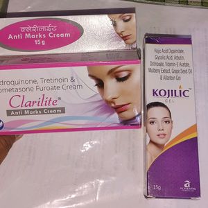 Kojilic Gel + Clarilite Cream