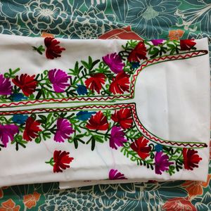 New Dress Material With Full Embroidery