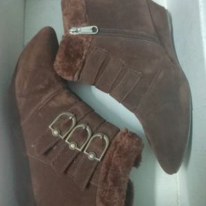 Brown Coloured Boots For Women