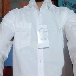 Dennis Lingo White Shirt 38 inch S Size