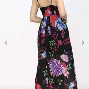 Women Front Slit Summery Dress