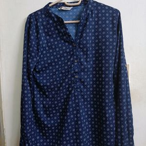 Light Weight Navy Blue Shirt