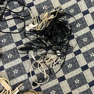 10 Phone Charger And Headphone Lead