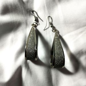 Silver Shimmer Fashionable Earrings