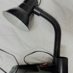 Black Metal Study Table Lamp